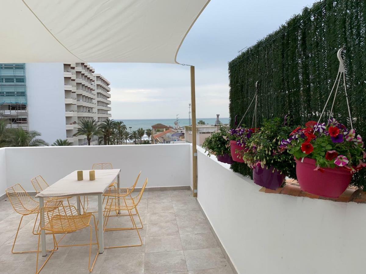 Appartement Lujoso Duplex En La Playa Con Vistas Al Mar à Torremolinos Extérieur photo