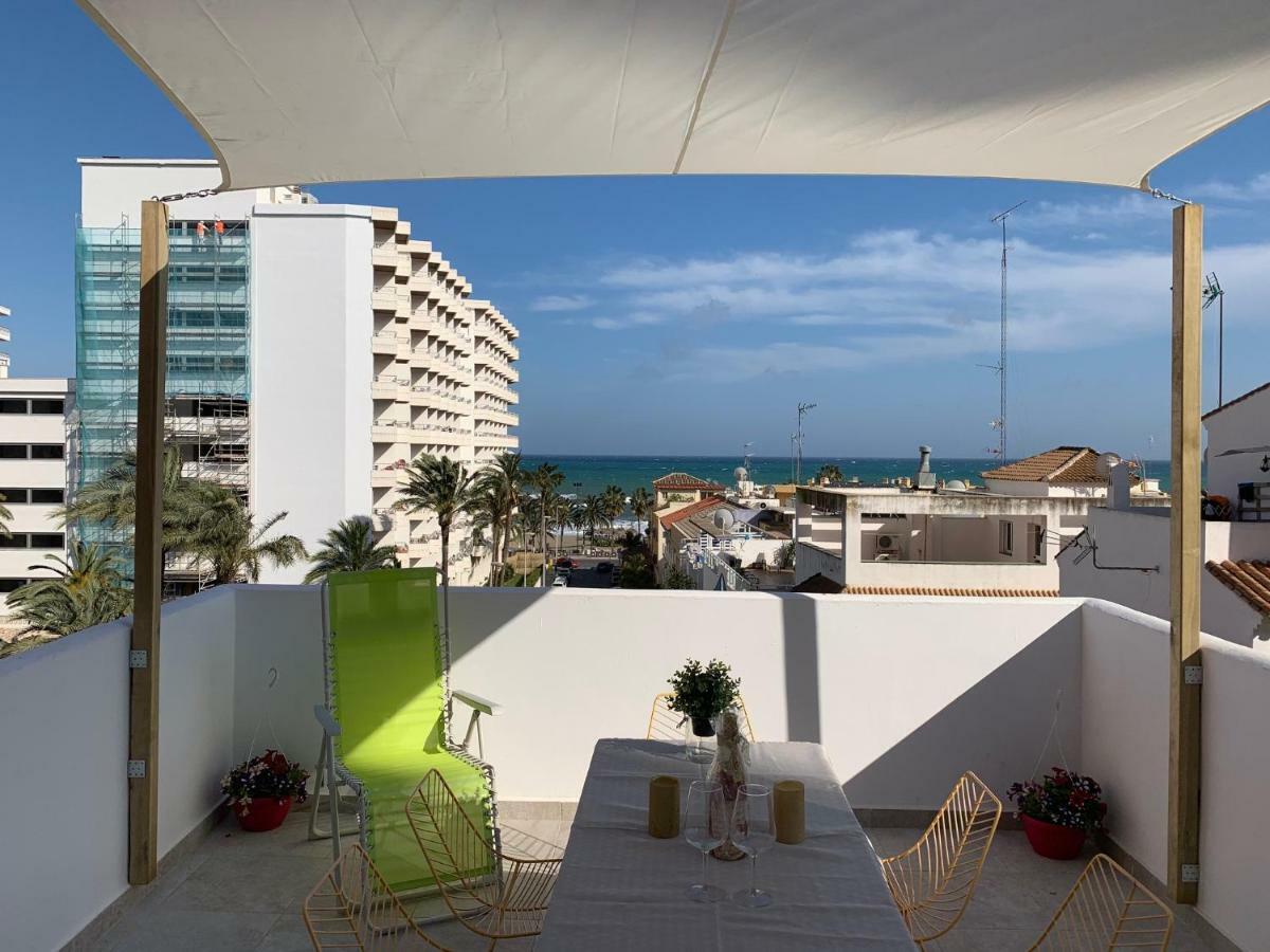 Appartement Lujoso Duplex En La Playa Con Vistas Al Mar à Torremolinos Extérieur photo
